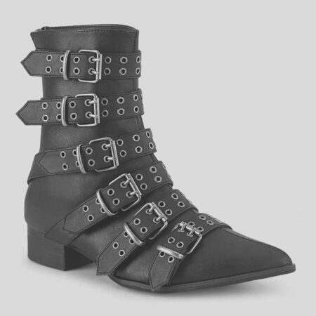 Cowboy 6 Buckle Winkle picker Boot