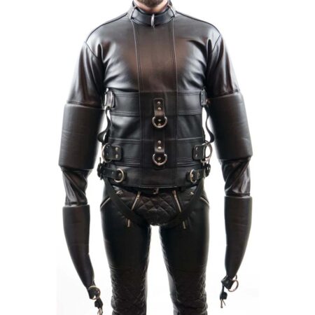 Leather Straitjacket Bondage